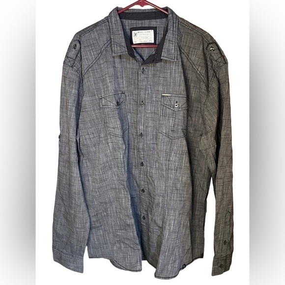 MARC Ecko long sleeve cut and sew button down - Picture 1 of 6